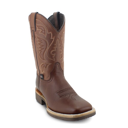 Botas Vaqueras Justin Color Café para Hombre