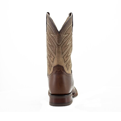 Botas Vaqueras Justin Color Café para Hombre