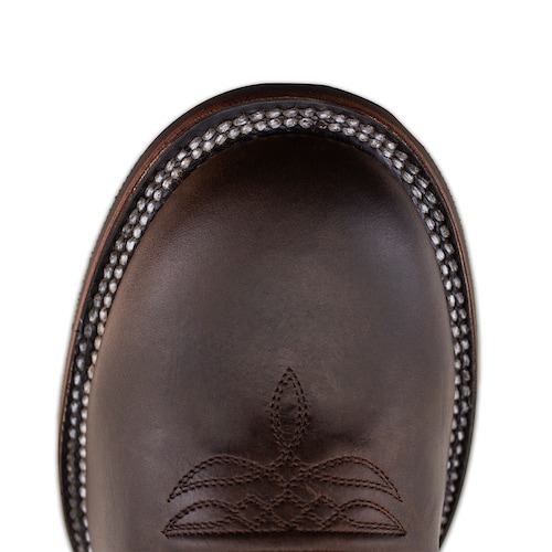 Botas Vaqueras Justin Color Café para Hombre