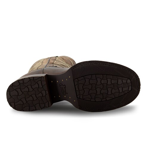 Botas Vaqueras Justin Color Café para Hombre
