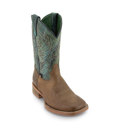 Botas Vaqueras Justin Color Café para Hombre