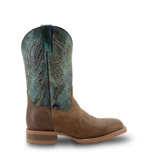 Botas Vaqueras Justin Color Café para Hombre