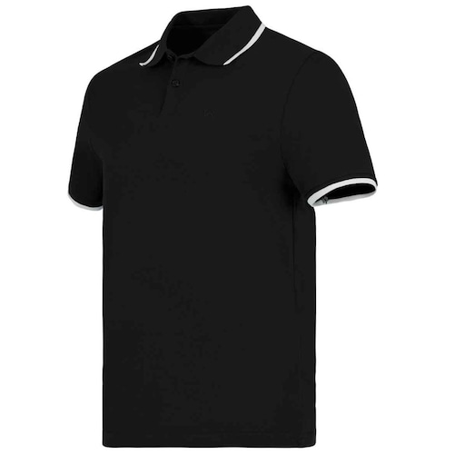 Playera Tipo Polo Lee Diseño Liso para Hombre Plus