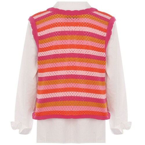 Conjunto Camisa  Y Chaleco Studio si para Mujer