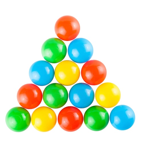 Parque de Bolas con Canasta con 25 Piezas