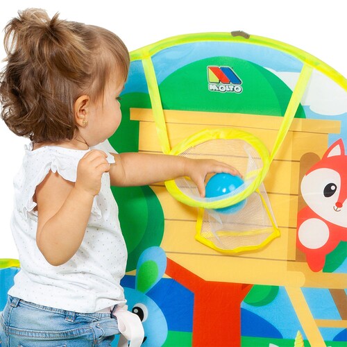 Parque de Bolas con Canasta con 25 Piezas