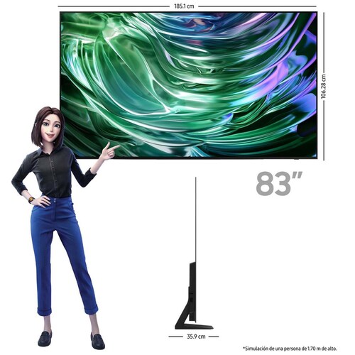 Pantalla Oled Samsung 83 Pulgadas 4K Qn83S90Daexzx