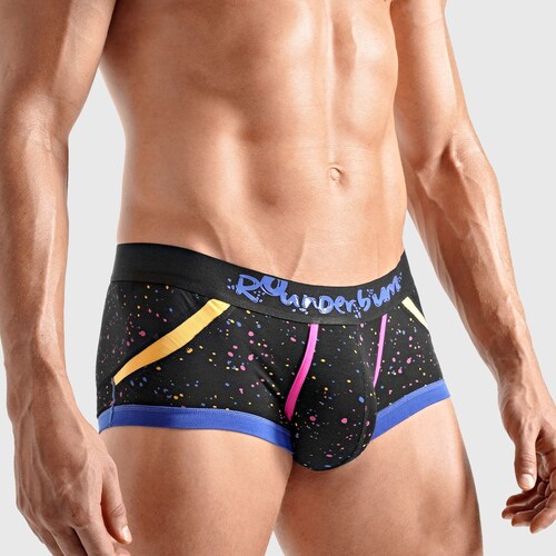 Bóxer Mini Trunk Rounderbum Art Pop para Hombre