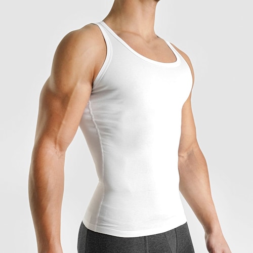 Playera Tank Top Rounderbum de Compresión para Hombre