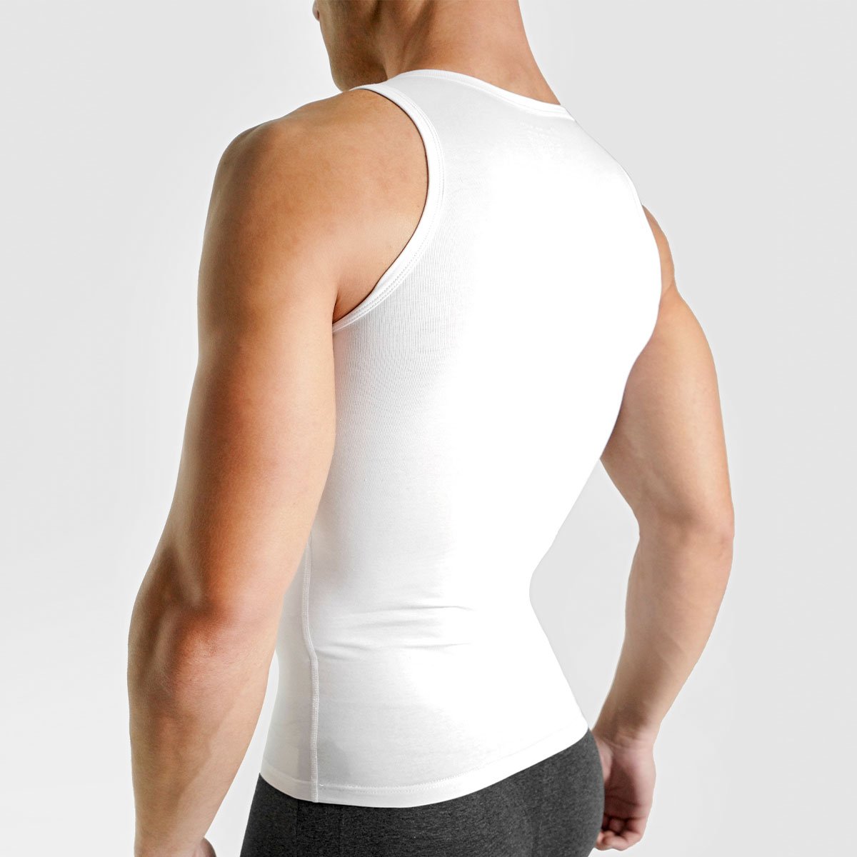 Playera Tank Top Rounderbum de Compresión para Hombre