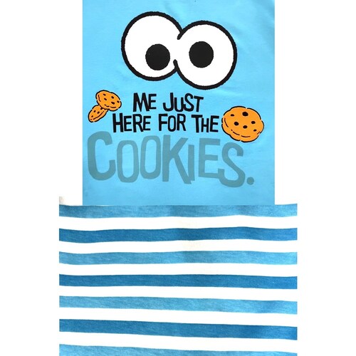 Pijama Manga Corta Y Pantalón Plaza Sésamo para Mujer