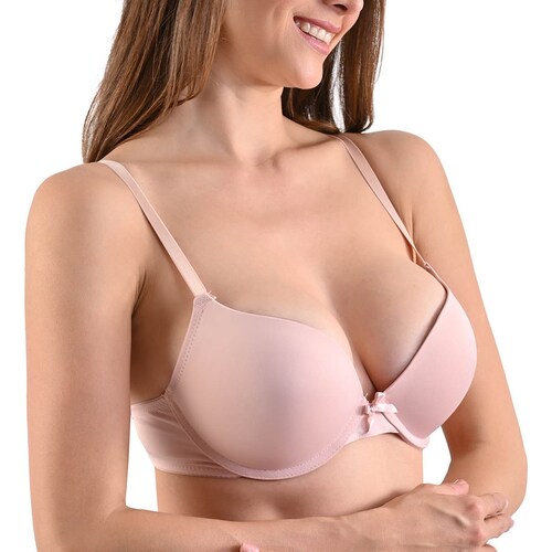 Set de 3 Brasier Lisos y con Encaje Daisy Fuentes