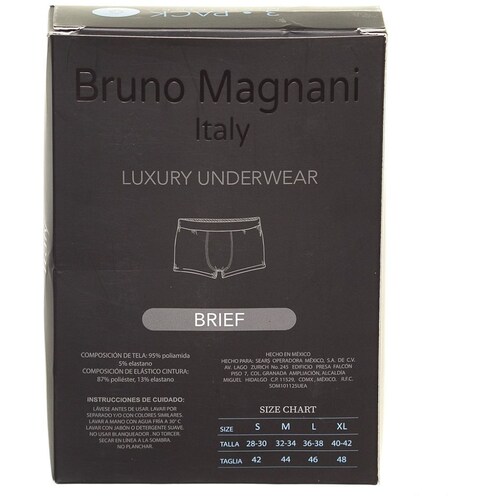 Boxer 3 Pack para Hombre Bruno Magnani