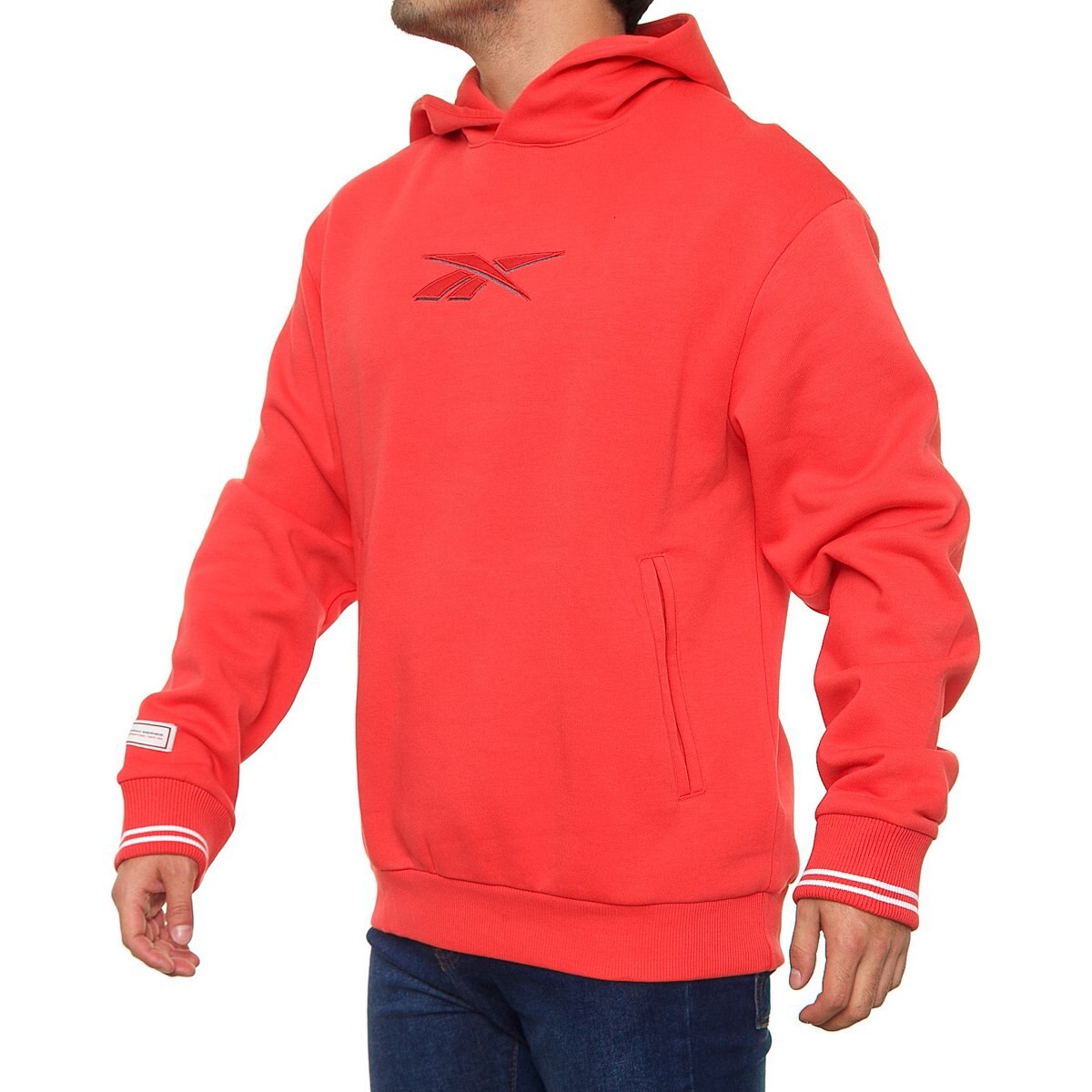 Sudadera reebok hombre rojas online