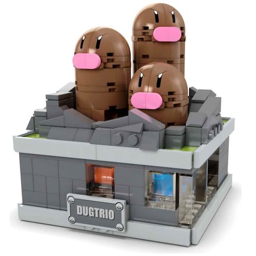 Minifigura de Dugtrio con Movimiento