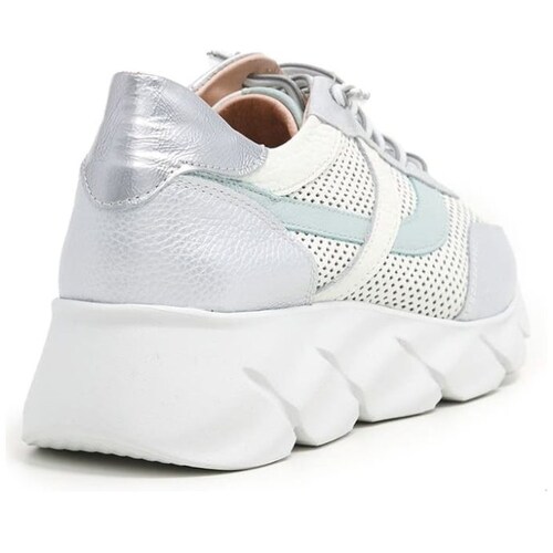 Tenis 24Hrs Perforado Láser Cordón Elástico para Mujer