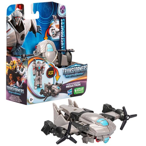 Figura de Acción Megatron Transformers Earthspark