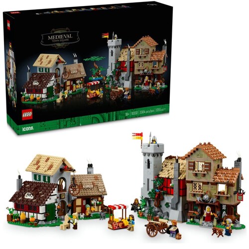 Plaza Mayor Medieval Icons Lego
