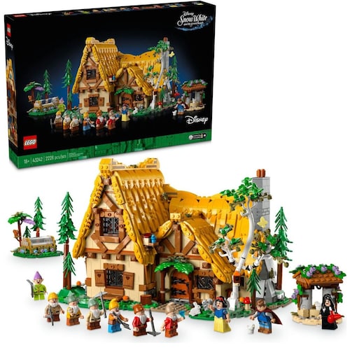 Cabaña de Blancanieves y los Siete Enanos Disney Princess Lego