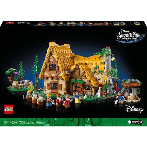 Cabaña de Blancanieves y los Siete Enanos Disney Princess Lego
