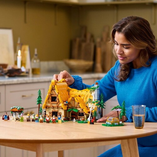 Cabaña de Blancanieves y los Siete Enanos Disney Princess Lego