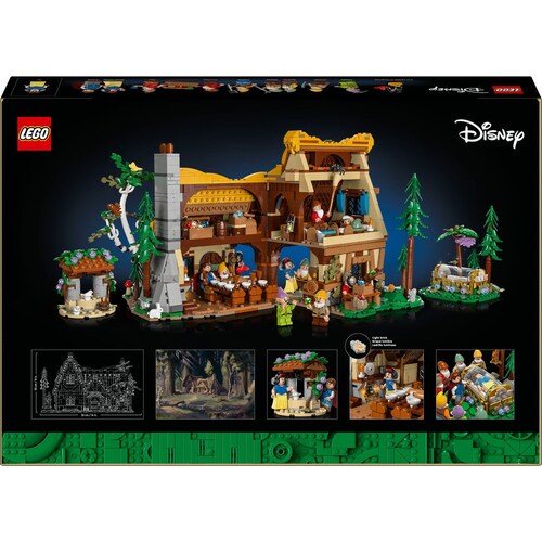 Cabaña de Blancanieves y los Siete Enanos Disney Princess Lego