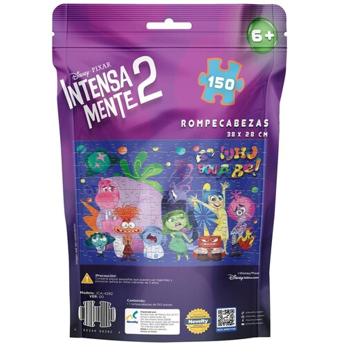 Rompecabezas Bolsa Foil Intensamente 2