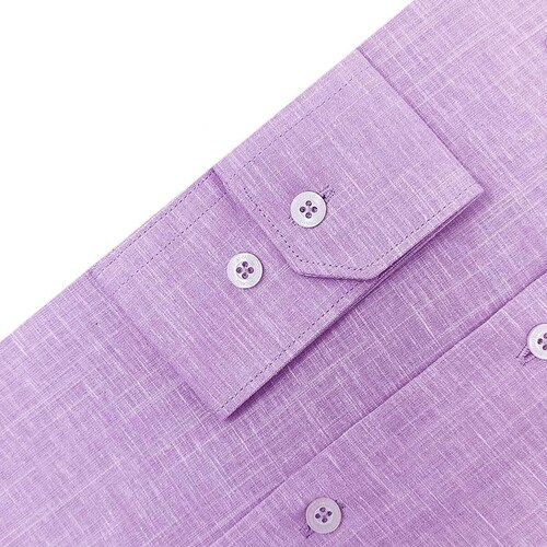 Camisa de Vestir Carlo Corinto Color Morado para Hombre