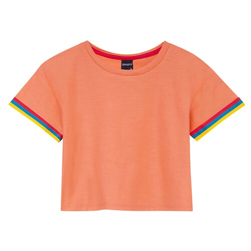 Blusa Lisa Amora Manga Corta para Niña