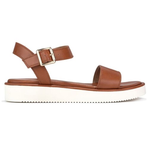 Sandalia Cuña Mujer Impuls Basia05 Nude Pu