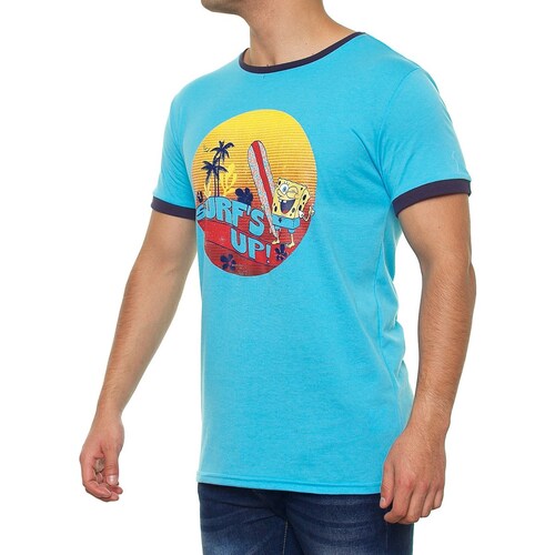 Playera Manga Corta para Hombre Bob Esponja