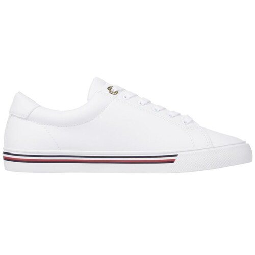 Tenis Flat Casual Blanco Tommy Hilfiger