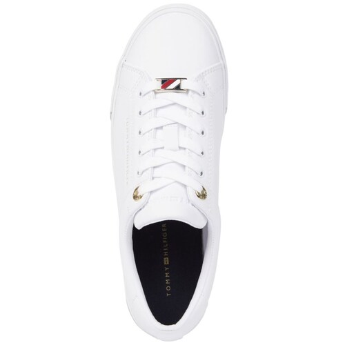 Tenis Flat Casual Blanco Tommy Hilfiger
