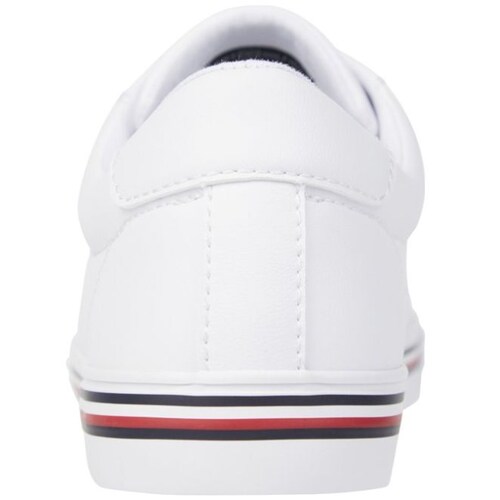 Tenis Flat Casual Blanco Tommy Hilfiger