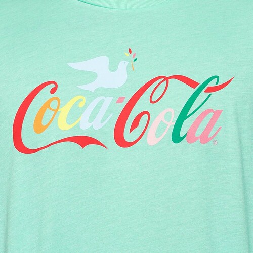 Playera Manga Corta para Hombre Coca Cola