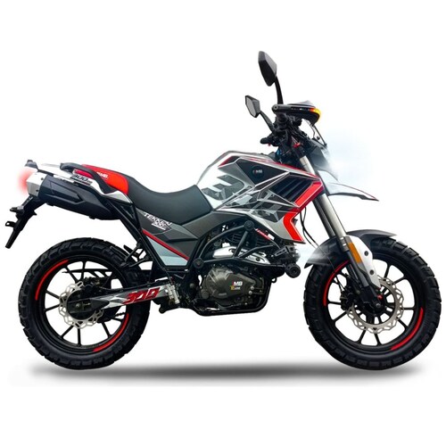 Motocicleta Mb Tekken Performance 300Cc 2024 Gris