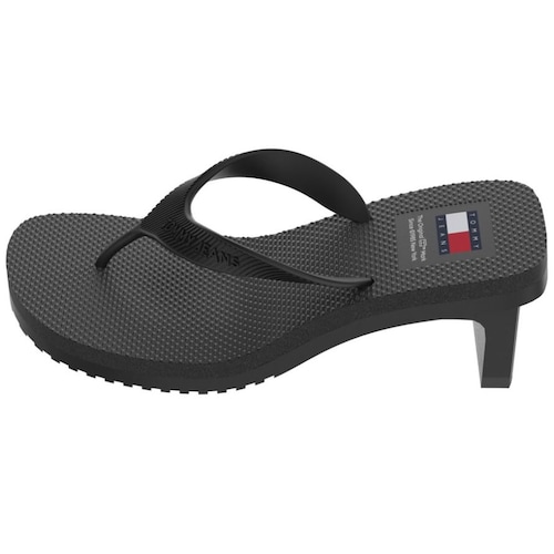 Sandalia Flip Flop Tommy Hilfiger con Tacón