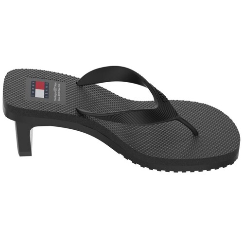 Sandalia Flip Flop Tommy Hilfiger con Tacón