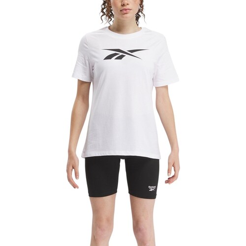 Playera Reebok Logo al Frente para Mujer