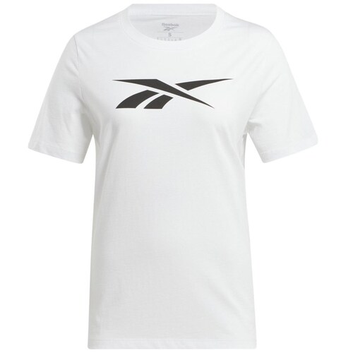 Playera Reebok Logo al Frente para Mujer