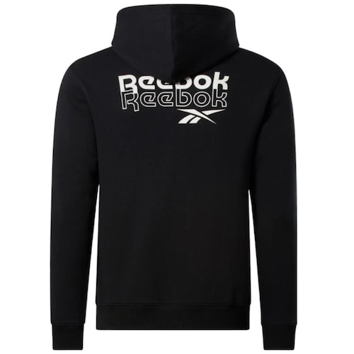 Sudadera Reebok con Capucha Logo en Espalda para Hombre