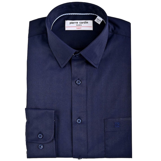 Camisa de Vestir Pierre Cardin Slim Fit para Hombre