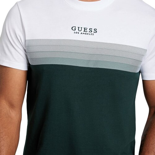 Playera Guess Diseño a Rayas para Hombre