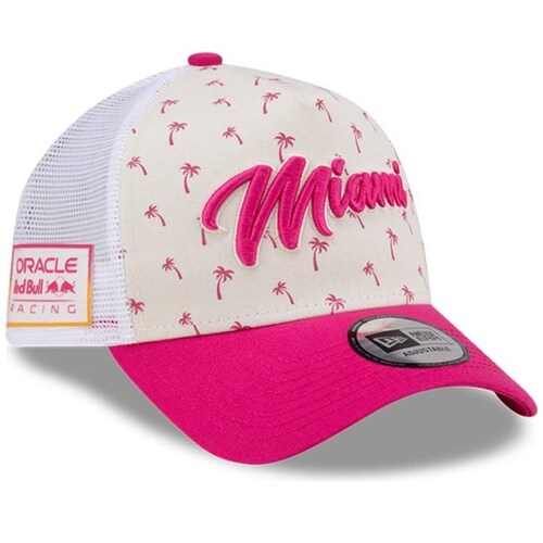 Gorra Blanca New Era Redbull Truck Miami para Unisex
