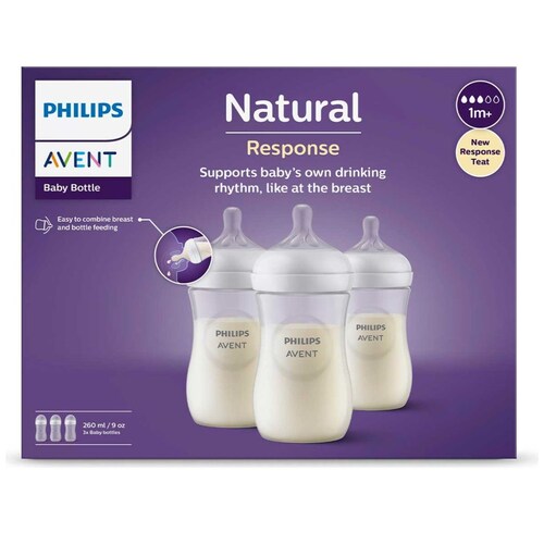 Philips Avent Biberón Natural Response con Válvula Anticólicos