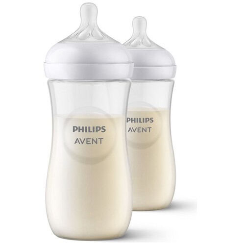 Set Biberón Avent Natural Response 11Oz/330Ml 3M