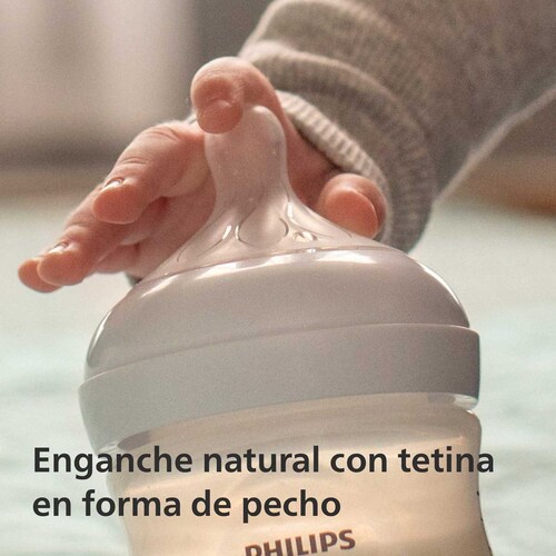 Set Biberón Avent Natural Response 11Oz/330Ml 3M