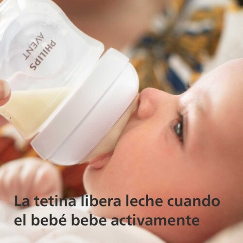 Philips Avent Tetina Natural Response con Válvula Anticólicos Flujo 2
