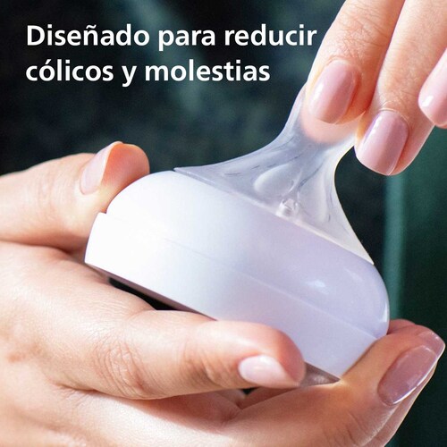 Philips Avent Tetina Natural Response con Válvula Anticólicos Flujo 2