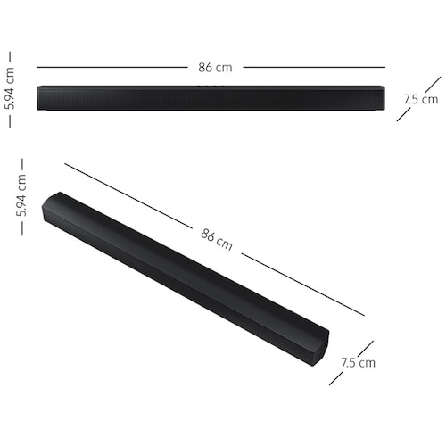 Barra de Sonido Samsung Hw-B650D/zx 3.1 Canales